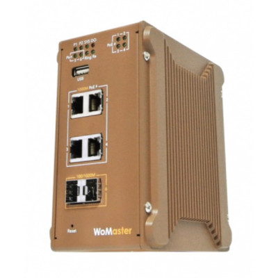 WoMaster DP406 Gigabit PoE Fiber Secured Routing Managed Switch